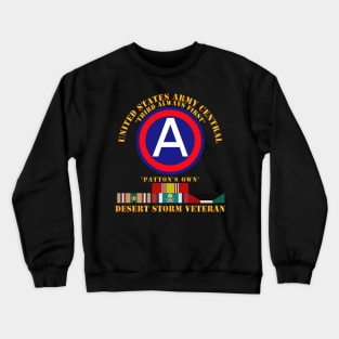 US Army Central -Third Army - Desert Storm Veteran Crewneck Sweatshirt